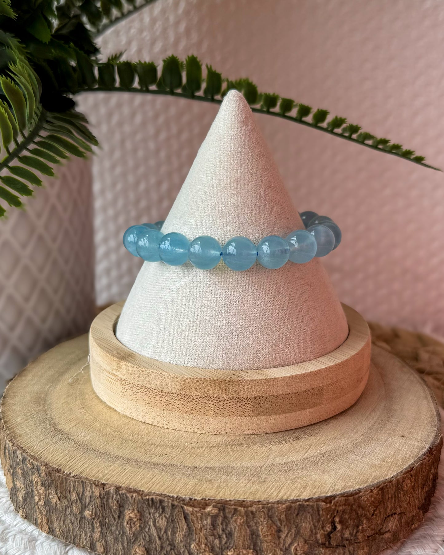 BRACELET EN AIGUE MARINE