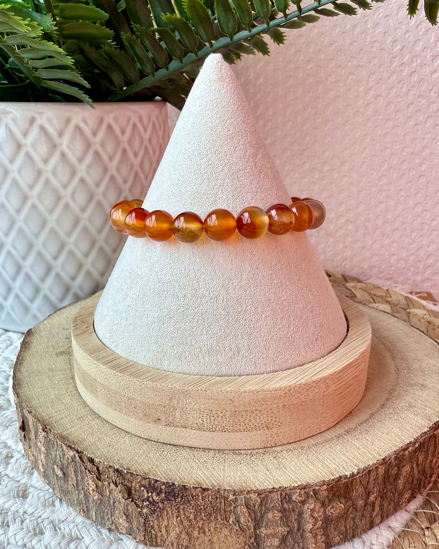 BRACELET CORNALINE