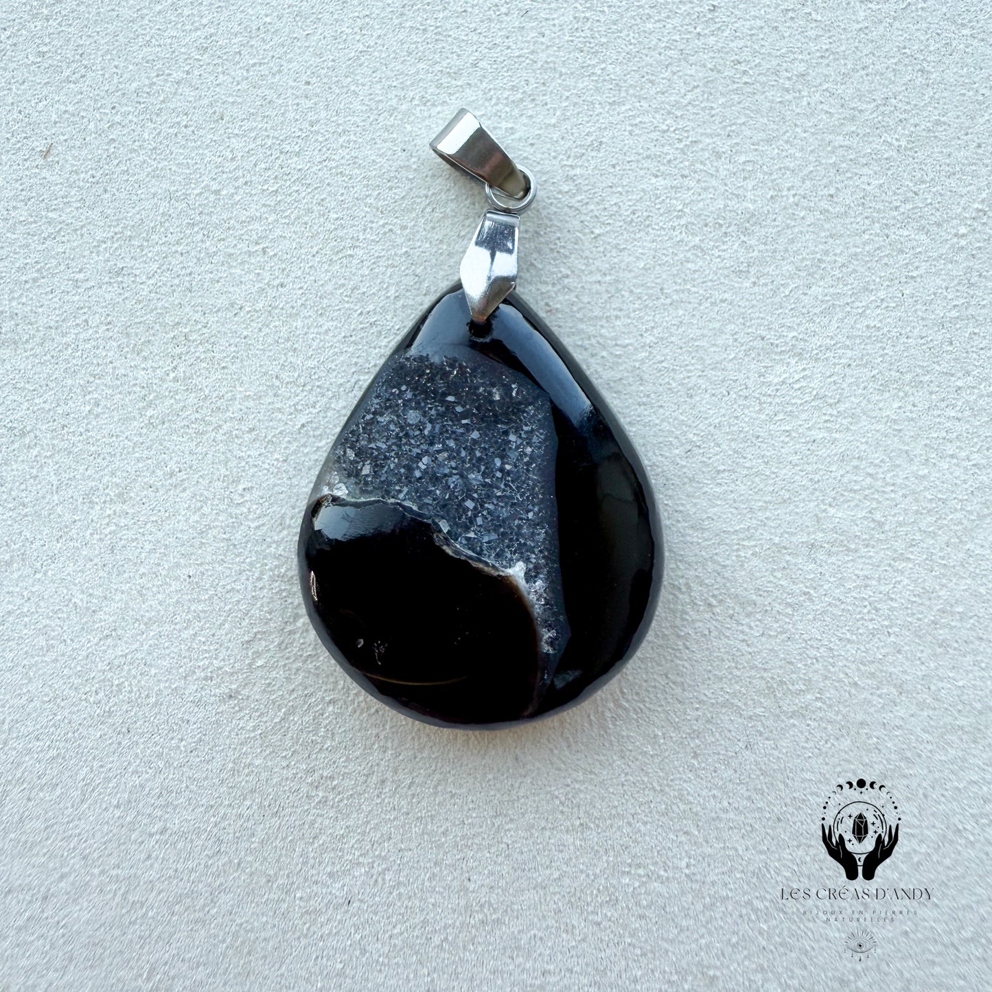 AGATE DRUZY NOIR