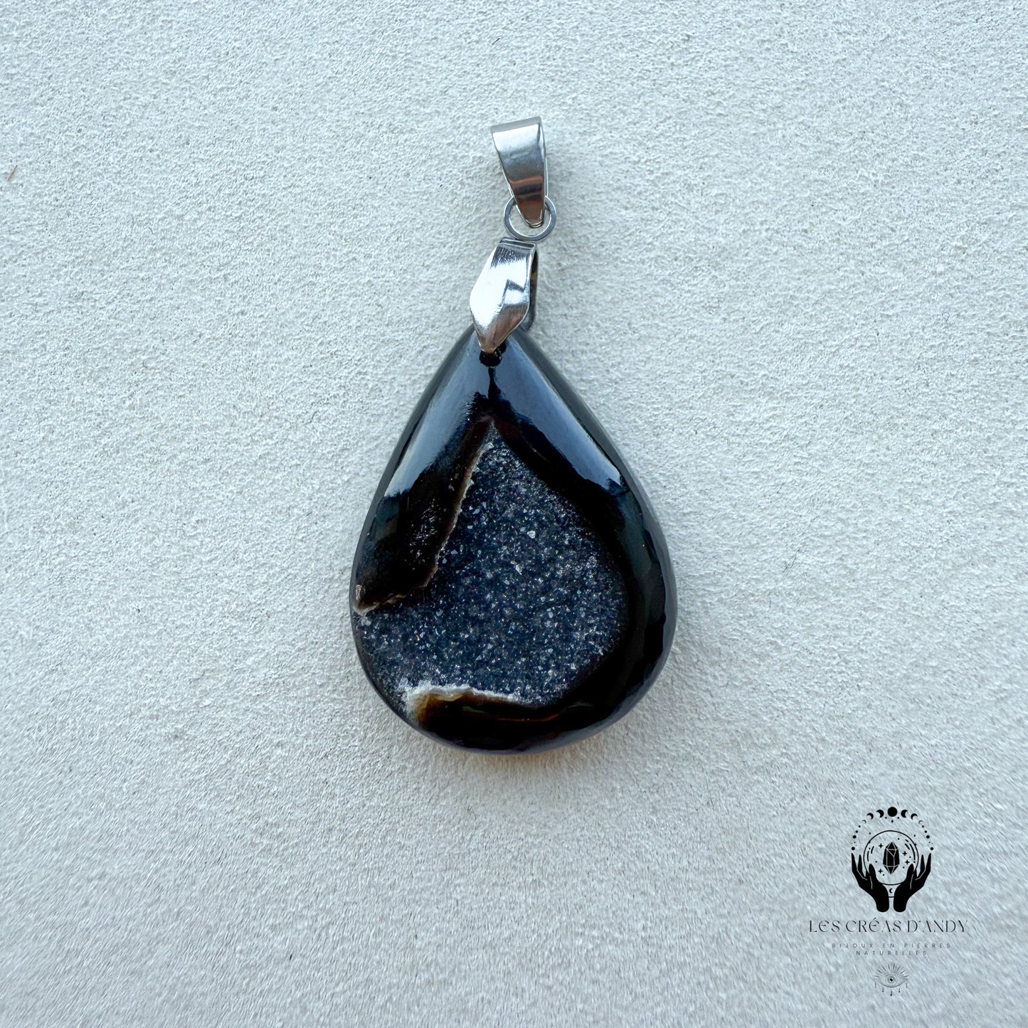 AGATE DRUZY NOIR