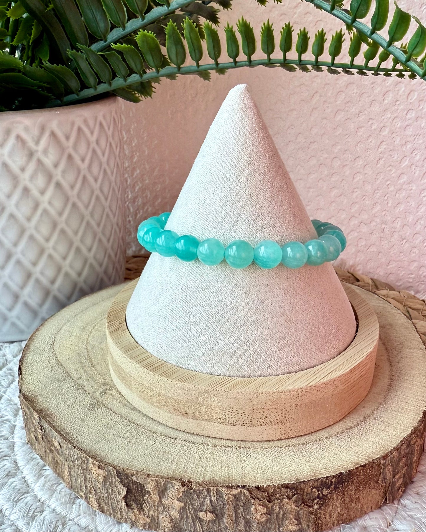 BRACELET EN AMAZONITE