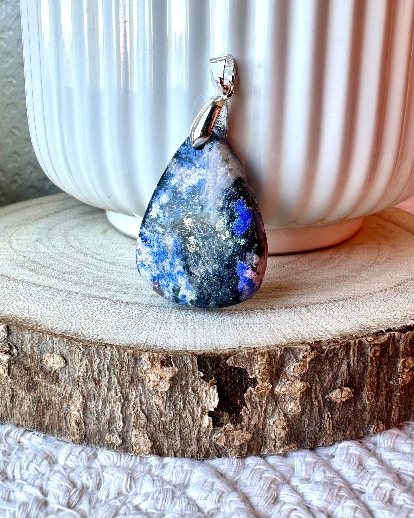 AZURITE-COBALTOCALCITE