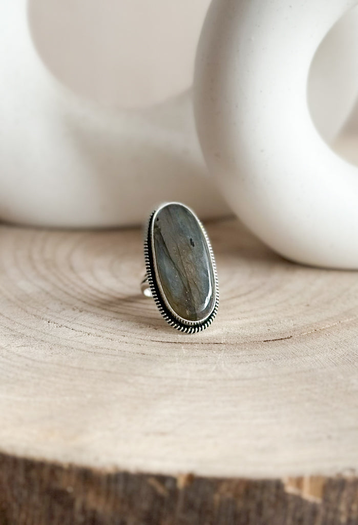 BAGUES EN LABRADORITE