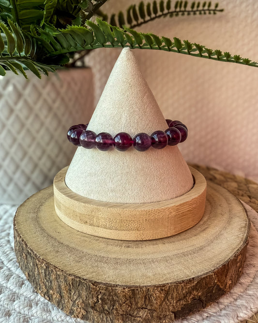 BRACELET EN FLUORINE VIOLETTE