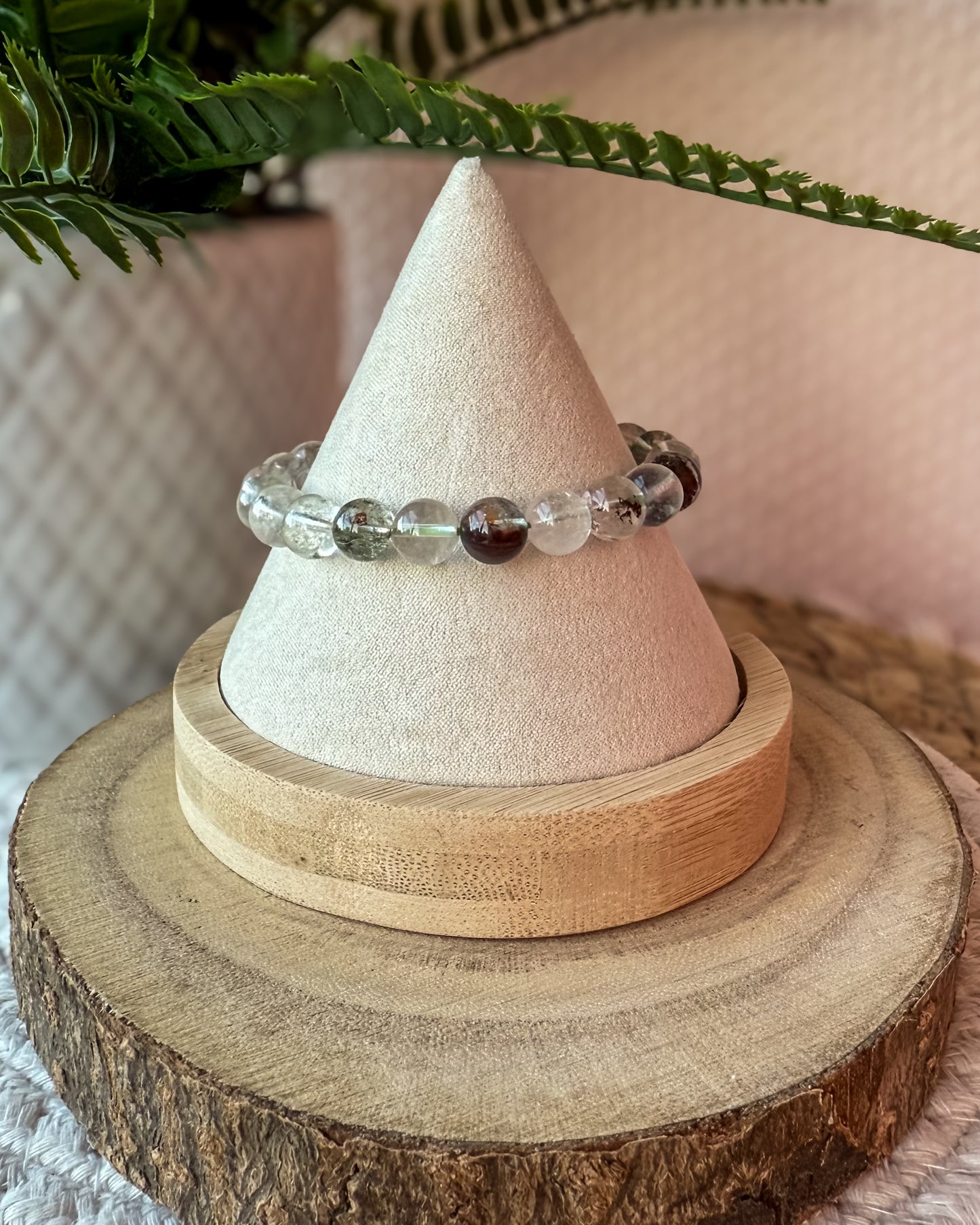 BRACELET QUARTZ LODOLITE