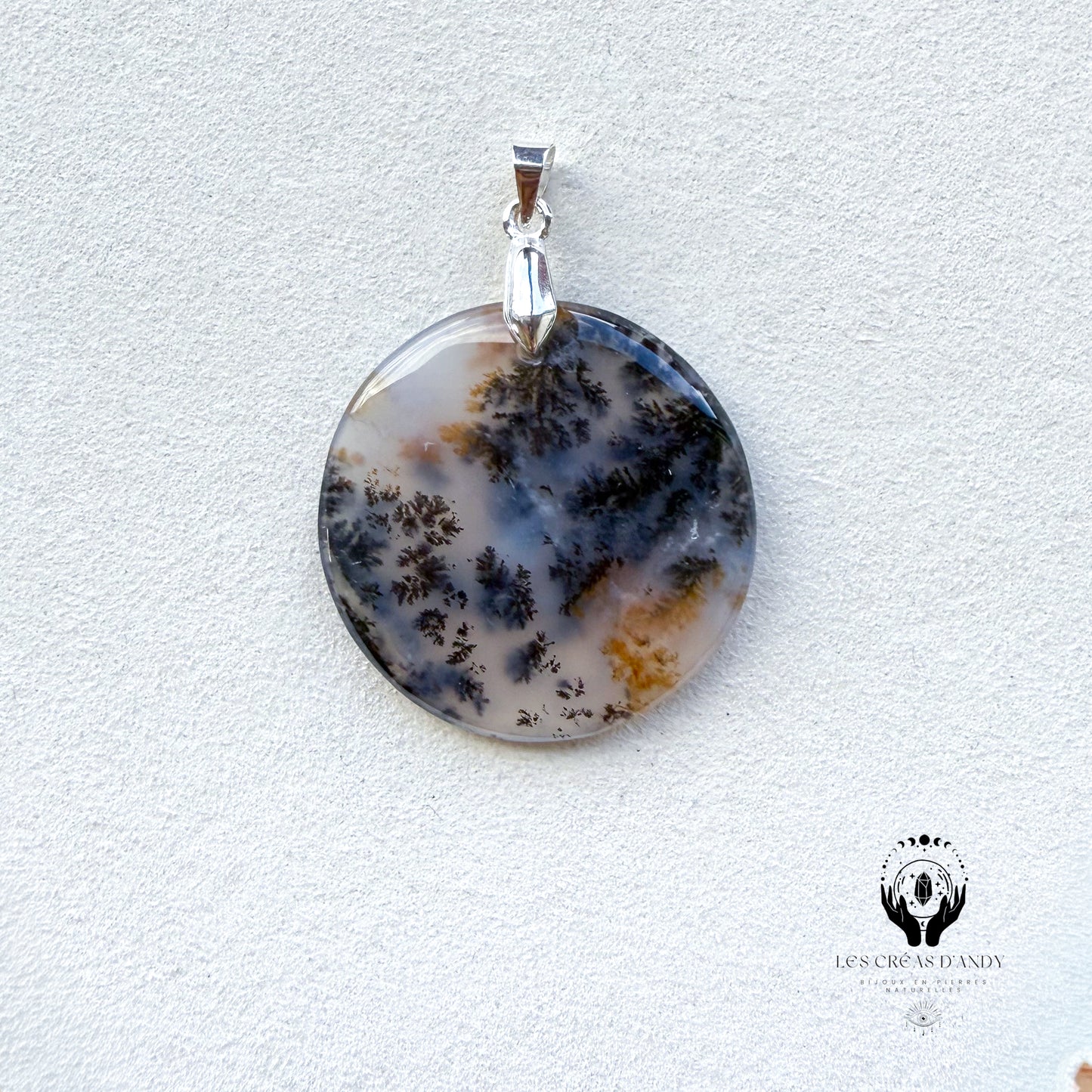 AGATE DENDRITIQUE (MERLINITE)