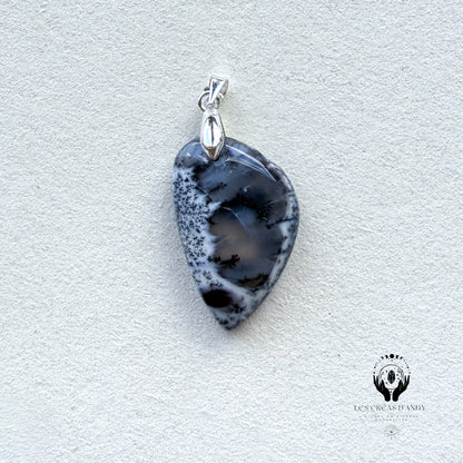 AGATE DENDRITIQUE (MERLINITE)