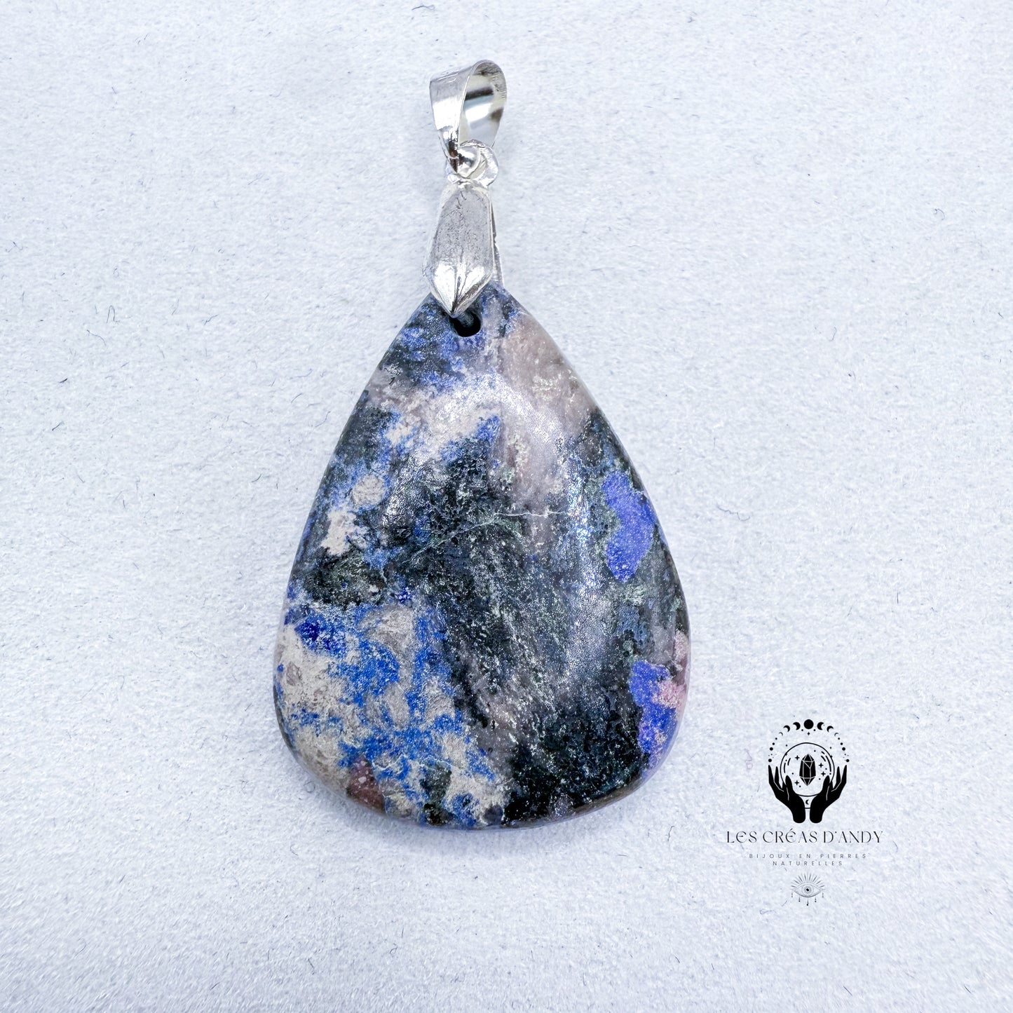 AZURITE-COBALTOCALCITE