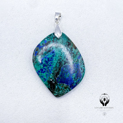 AZURITE-MALACHITE BLUE BIRD
