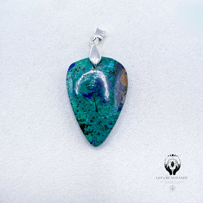 AZURITE-MALACHITE BLUE BIRD