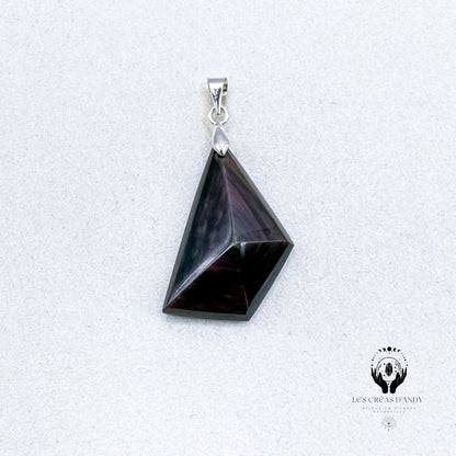 OBSIDIENNE MANTA HUICHOL