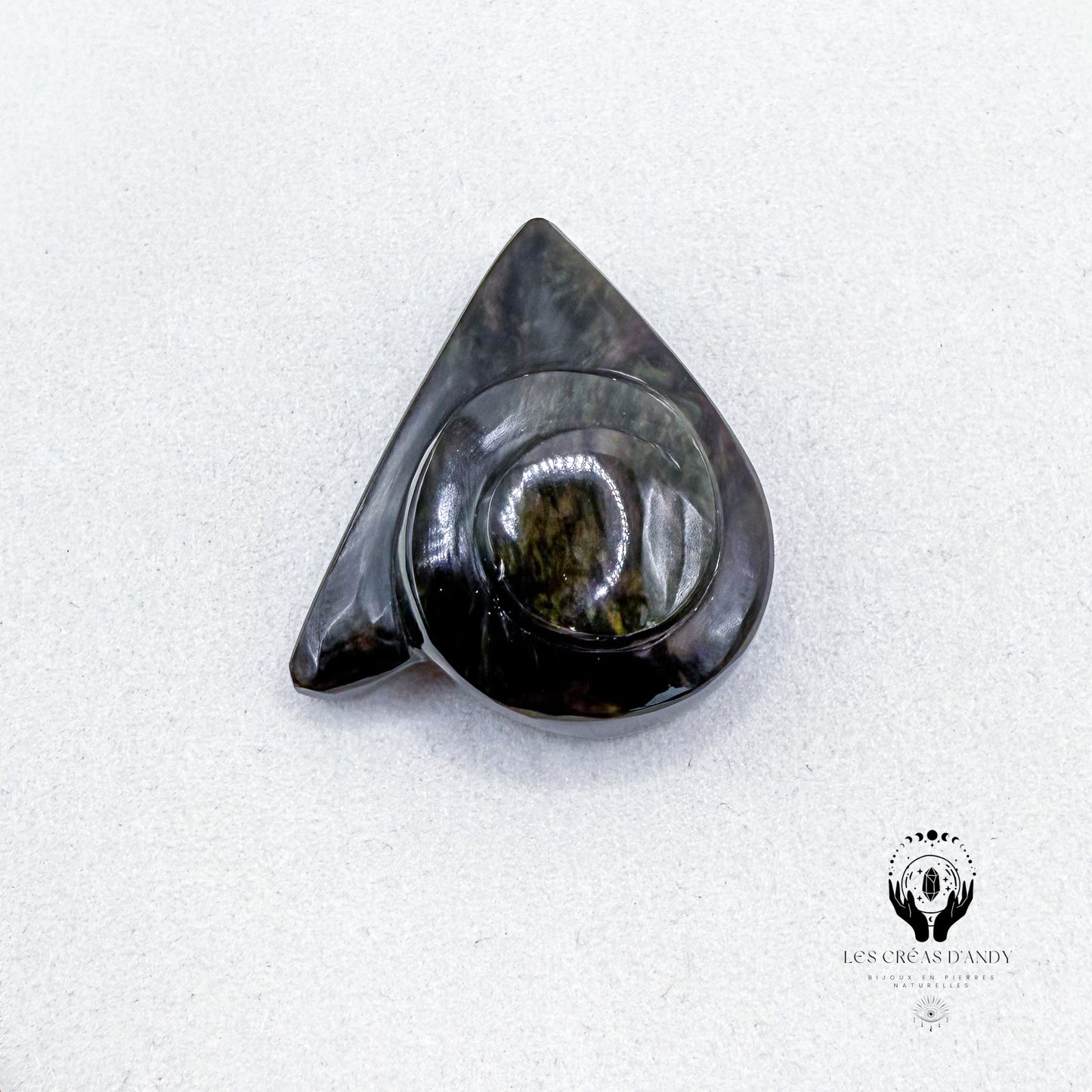 OBSIDIENNE MANTA HUICHOL