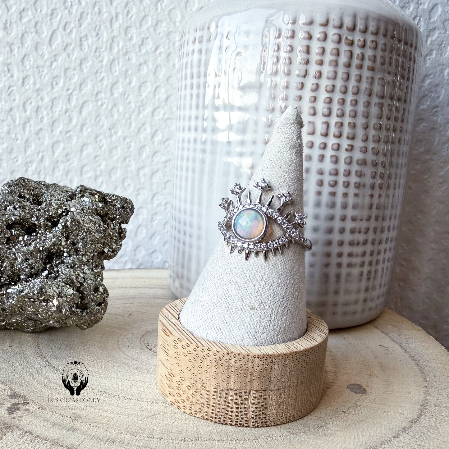 BAGUES ARGENT 925 REGLABLE FACETTE