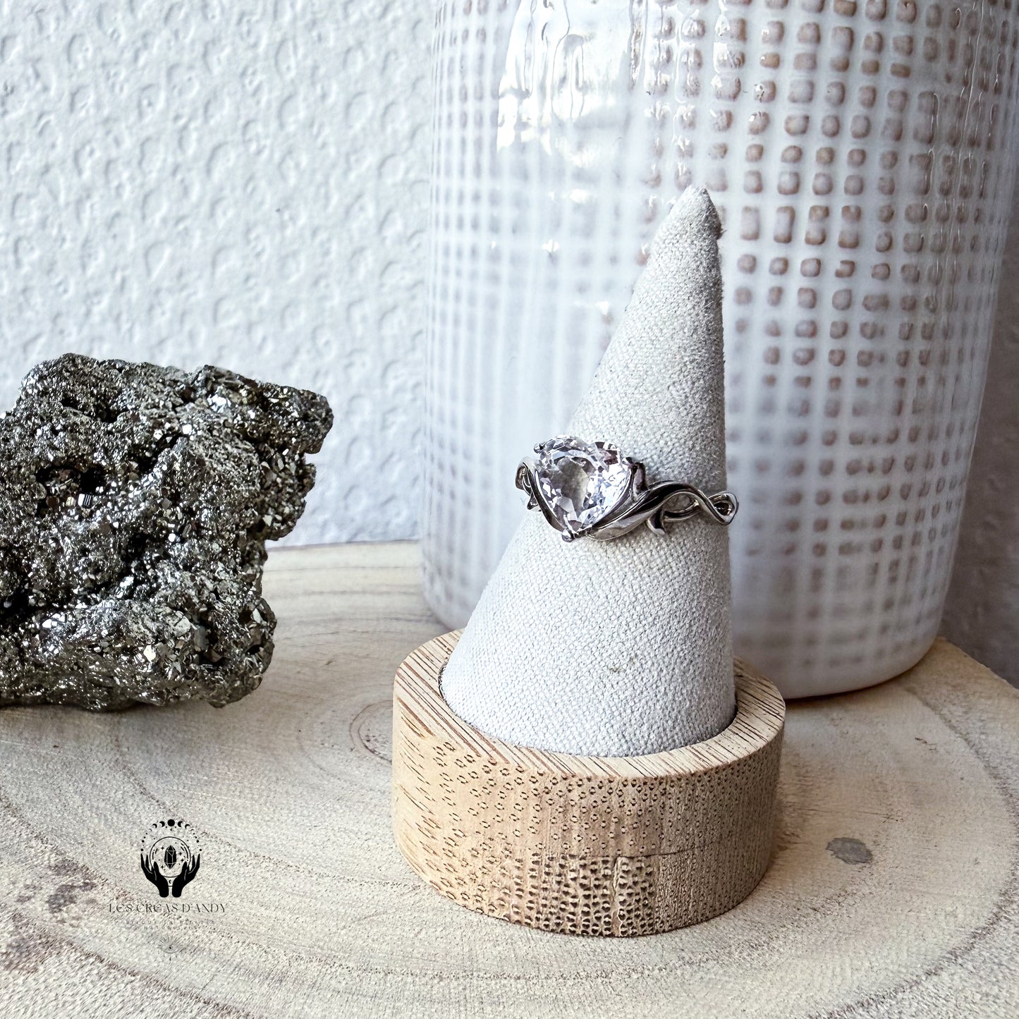 BAGUES ARGENT 925 REGLABLE FACETTE