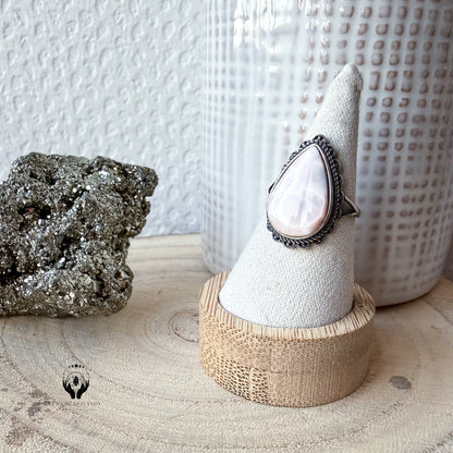 BAGUES ARGENT 925 REGLABLE FACETTE