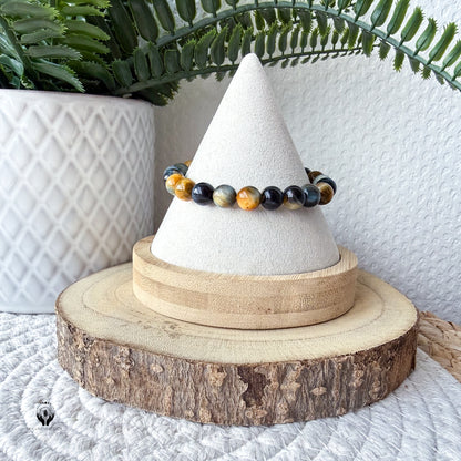 BRACELETS EN OEIL DE TIGRE