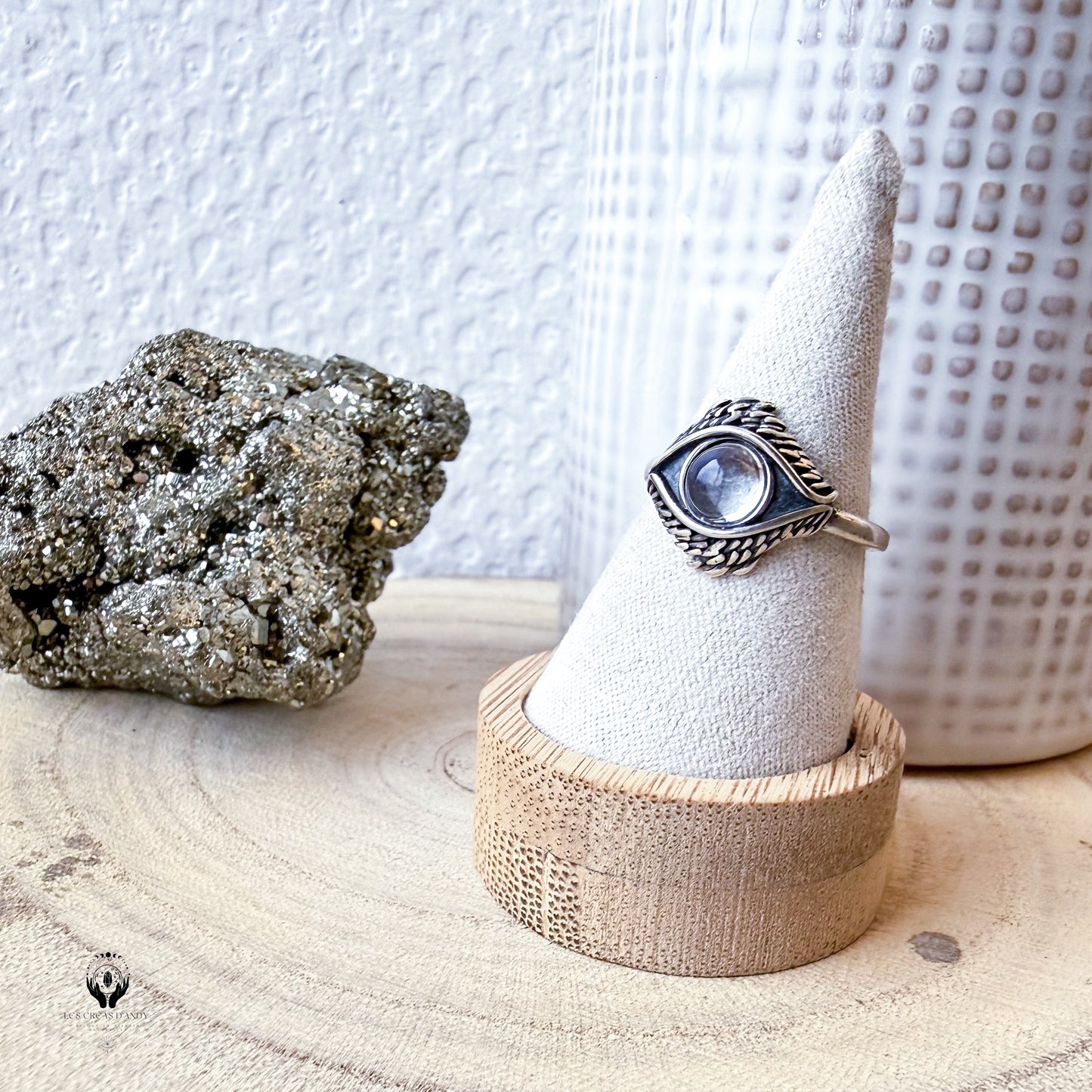 BAGUES ARGENT 925 REGLABLE FACETTE