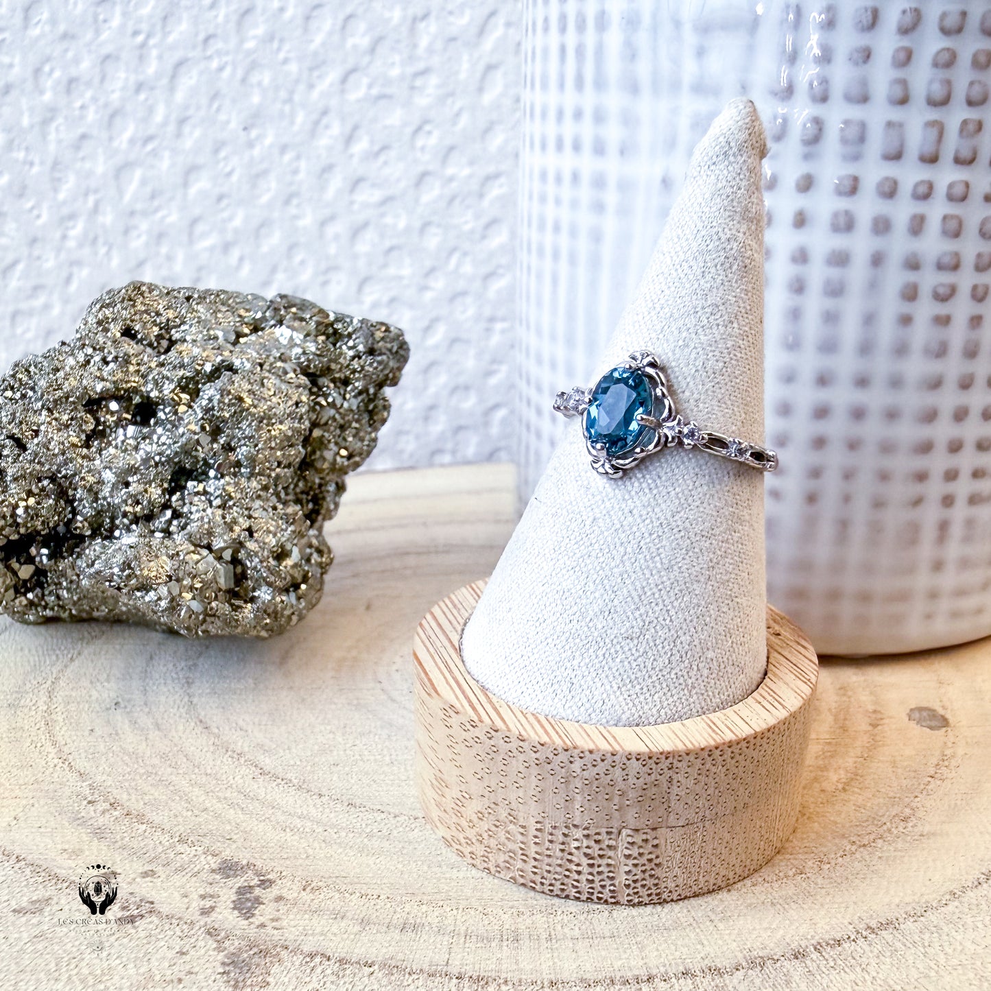 BAGUES ARGENT 925 REGLABLE FACETTE