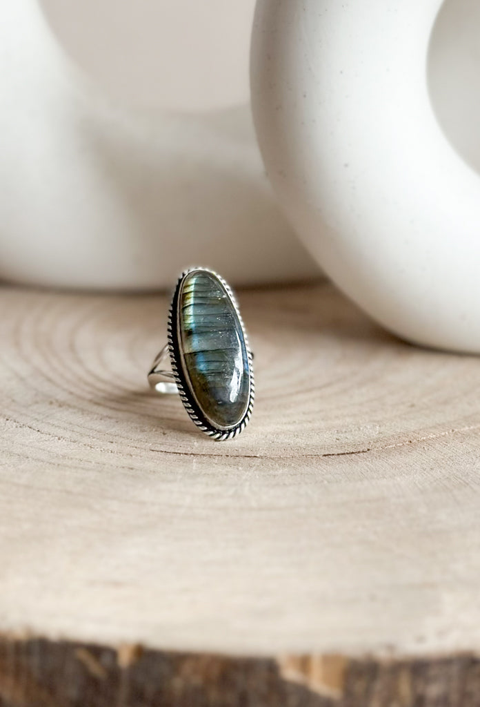 BAGUES EN LABRADORITE